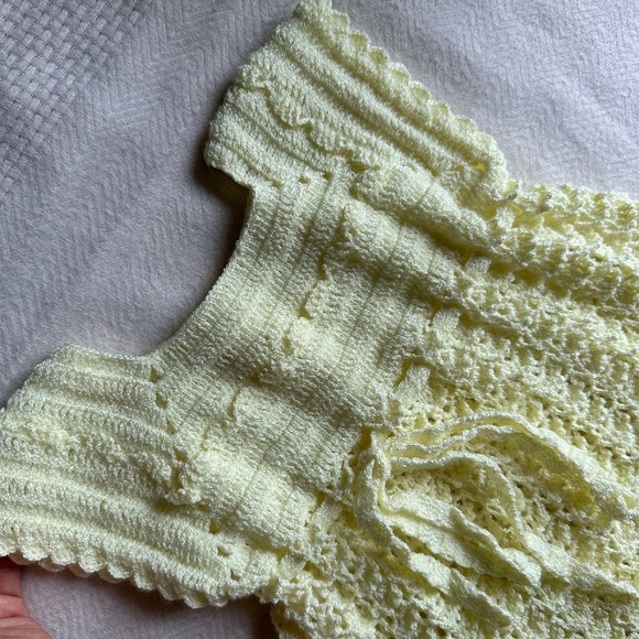 Hand Knitted Baby Dress - Picture 11 of 11